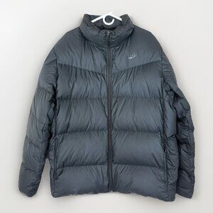 NIKE Sportwear 550 Duck Down Black Puffer Jacket  Coat Men's Sz XXL
